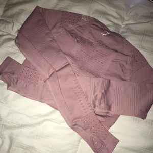 Gymshark Flawless Knit Long Sleeve Crop Top